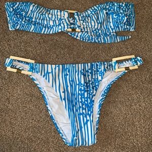 VIX Strapless Bikini Set